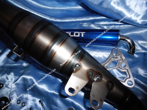 Pot d'échappement BIDALOT S1R Vernis pour scooter minarelli horizontal