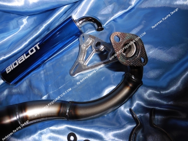 Photo de l'échappement BIDALOT S1R Vernis pour scooter minarelli horizontal (nitro, aerox, ovetto, neos, ...)