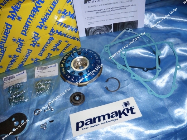 Photo de l'embrayage complet PARMAKIT CHALLENGER pour VESPA SPECIAL, PRIMAVERA, ET3, PK, ETS, N... 50 et 125cc