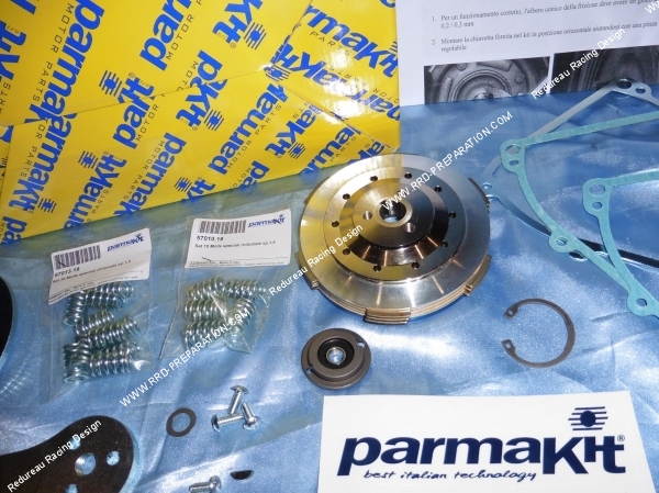 Photo de l'embrayage complet PARMAKIT CHALLENGER pour VESPA SPECIAL, PRIMAVERA, ET3, PK, ETS, N... 50 et 125cc