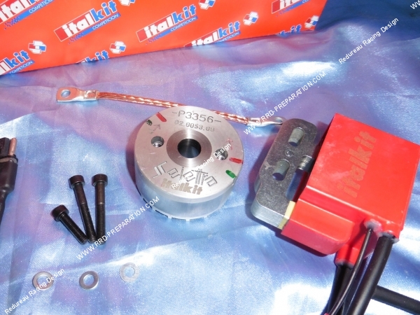 Photo de la bibine d'allumage  ITALKIT SELETTRA ANALOGIQUE rotor interne pour moto, scooter, cyclomoteur, karting