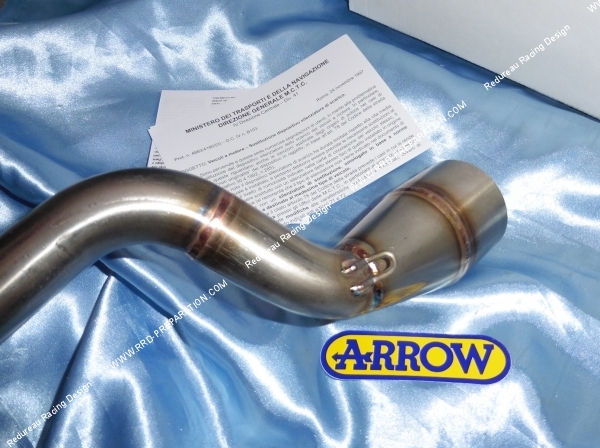 Photo du collecteur ARROW Racing pour maxi-scooter YAMAHA N-MAX 155cc 4 temps