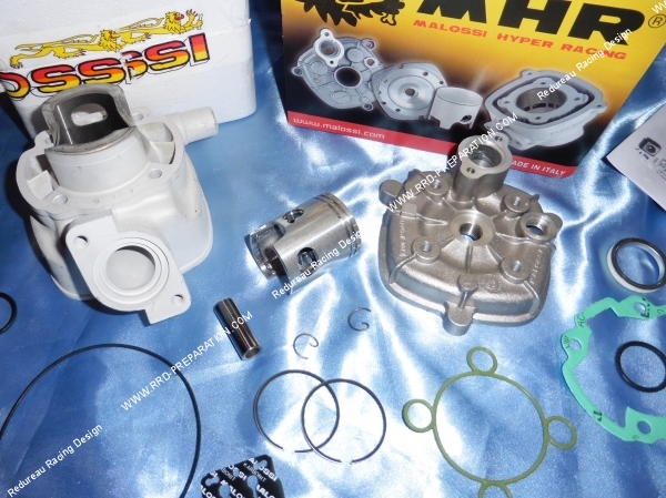 Photo du kit malossi 50cc diamètre 40mm MHR pour scooter Peugeot liquide