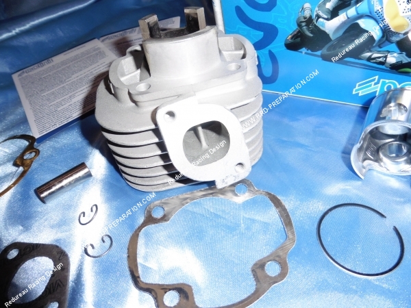 Photo du cylindre piston POLINI pour scooter minarelli horizontal air