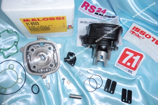 Photo du kit  50cc Ø40mm avec culasse MALOSSI fonte scooter PIAGGIO Liquide (NRG, RUNNER...)