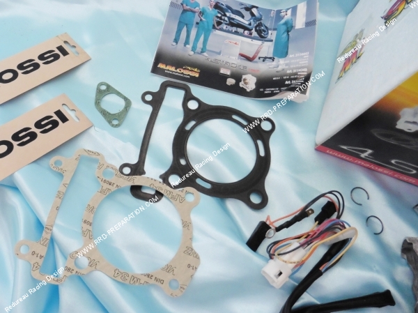 Photo du kit 185cc  piston + boitier électronique pour YAMAHA MT et YZF R 125cc après 2014