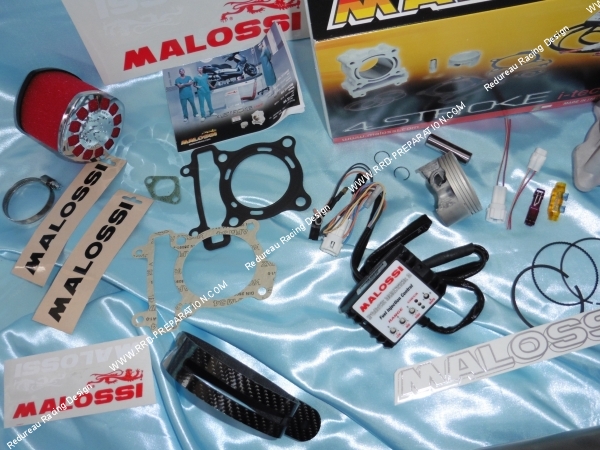 Photo du boitier de reprogrammation M MALOSSI TROPHEE CUP 185cc ( kit + échappement + boitier éléctronique + filtre a air ) pour moto YAMAHA YZF 125cc après 2014