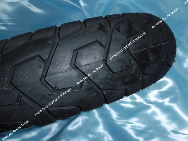 Photo du pneu de scooter DELI TIRE S236 TL/TT 51J 3.50-10 pouces scooter