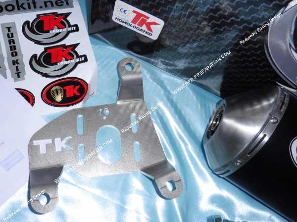 Photo du pot d'échappement TURBO KIT TK MAXI SCOOTER YAMAHA NMAX, MBK OCITO 125 4T