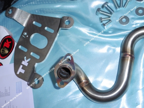 Photo de la ligne d'échappement TURBO KIT TK MAXI SCOOTER YAMAHA NMAX, MBK OCITO 125 4T