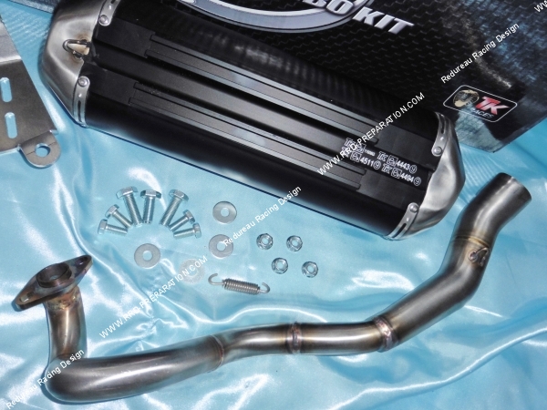 Photo du pot d'échappement TURBO KIT TK MAXI SCOOTER YAMAHA NMAX, MBK OCITO 125 4T