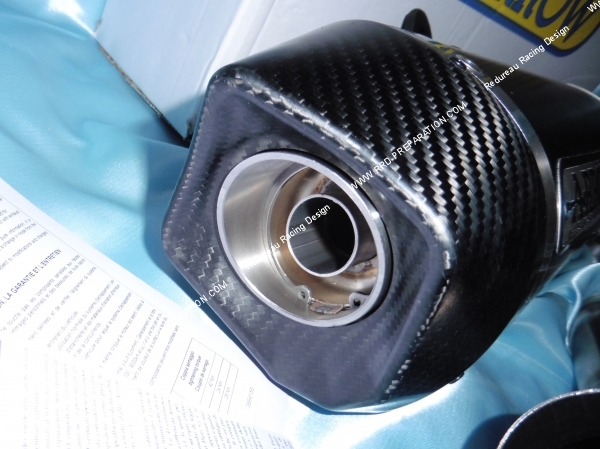 Photo du DB KILLER homologué amovible ARROW sur la moto Suzuki V-STROM 650 2017