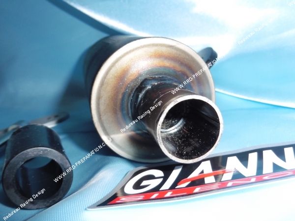 Photo du silencieux d'échappement GIANNELLI pour scooter LML STAR 125cc 150cc  200cc 4 temps