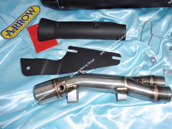 Photo de la ligne complète d’échappement ARROW pour Kawasaki Vulcan S 650 2017