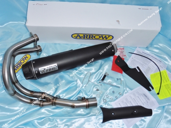 Photo de la ligne d'échappement ARROW  PRO RACING pour Kawasaki Vulcan S 650 2017