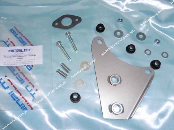 Photo du kit de fixation BIDALOT  S1R sur PEUGEOT Horizontal Air et Liquide ludix, speedfight 3