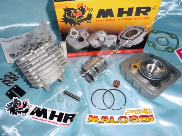 Photo du kit  MALOSSI MHR Replica aluminium (axe de 10mm) minarelli horizontal air (ovetto, neos, ...)