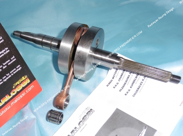 Photo du vilebrequin, vilo, embiellage MALOSSI MHR axe Ø12mm minarelli horizontal