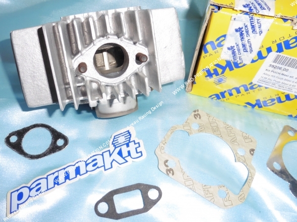 Photo du cylindre a la sortie échappement PARMAKIT pour PUCH Maxi 50