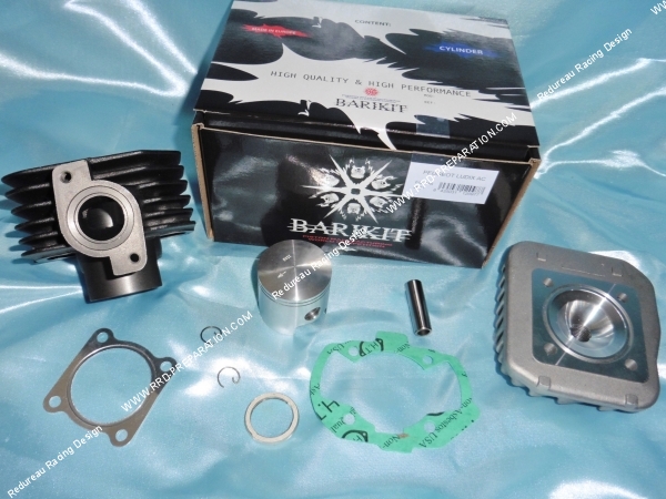Photo du kit cylindre piston culasse fonte BARIKIT pour scooter Peugeot horizontal air