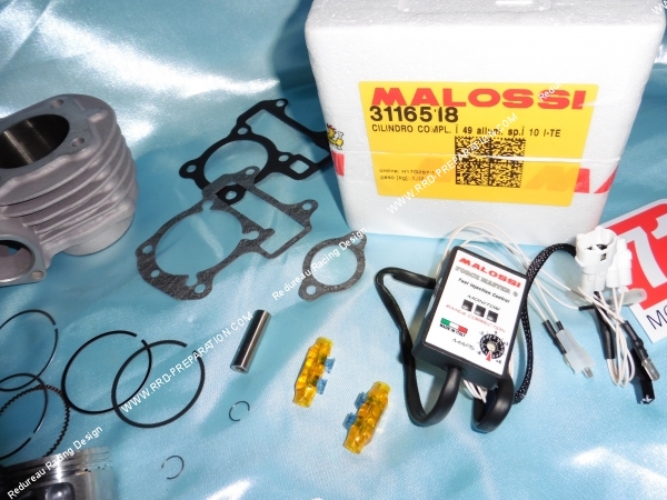 Photo du cylindre en aluminium 85cc Ø50mm MALOSSI pour scooter 50cc 4T HONDA NSC, NSC50R, VISION