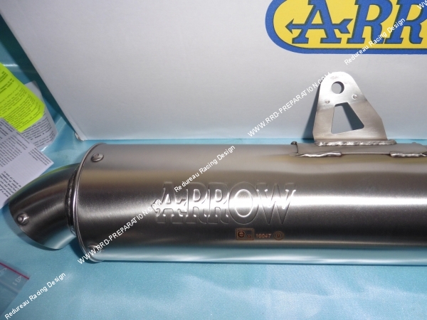 Photo du silencieux d'échappement ARROW pour SUZUKI DR 600 R/S de 1985 à 1990