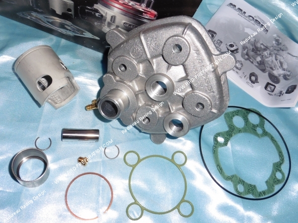 Photo de la culasse MALOSSI MHR 50cc haut moteur Ø40,3mm MALOSSI MHR REPLICA aluminium minarelli am6