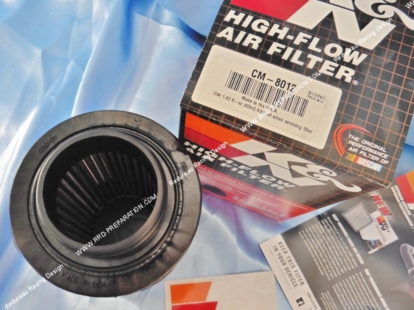 Photo du filtre a air KN compétition pour quad et moto CAN-AM OUTLANDER, RENEGADE
