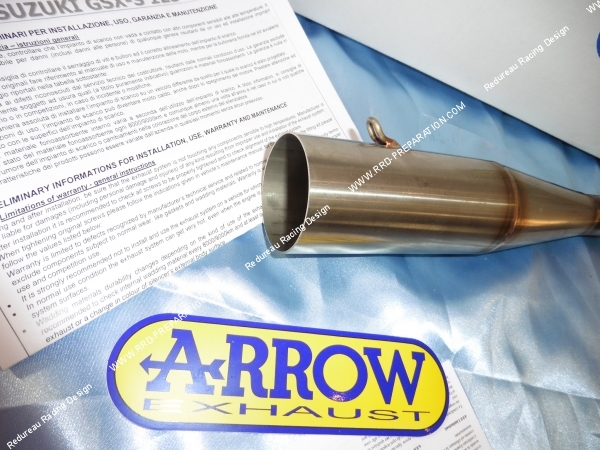 Photo du collecteur ARROW pour ligne d'échappement sur moto Suzuki GSX-S 125 2017