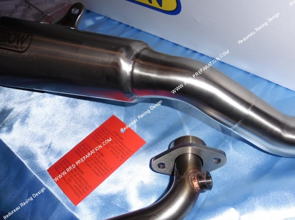 Photo du silencieux et du collecteur ARROW avec sonde pour Suzuki GSX-S et GSX-R 125 2017, 2018