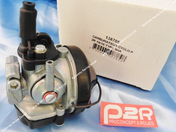 Photo du carburateur P2R SHA 16.16 starter à levier sans graissage séparé