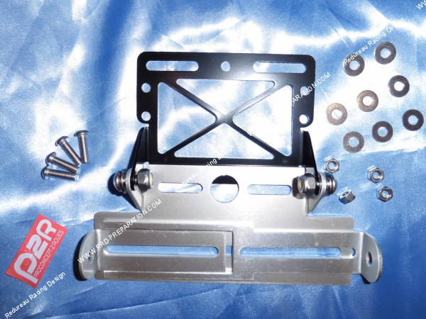 Photo du support de plaque immatriculation pour  scooter, moto, mécaboite