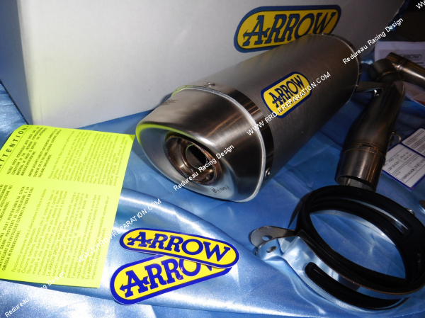 Photo du silencieux t ARROW Racing STREET THUDER pour moto HONDA CBR R 125cc 4T a partir de 2011
