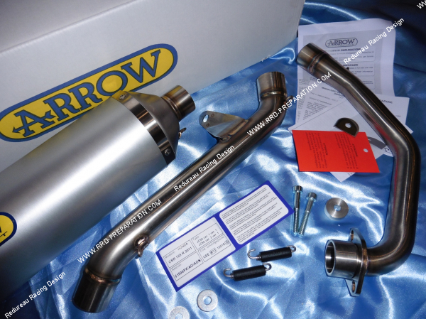 Photo de la ligne d'échappement complète ARROW pour moto HONDA CBR R 125cc 4T a partir de 2011