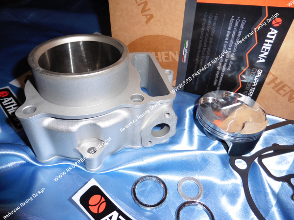 Photo du cylindre, piston moteur ATHENA 250cc pour moto cross HUSQVARNA TE, TC, TXC, SMR 250 de 2006 a 2009