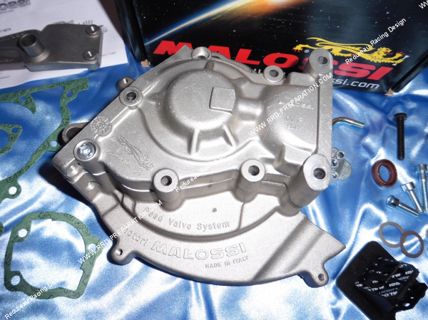 Photo du carter moteur MALOSSI complets pour PIAGGIO ciao allumage à rupteur