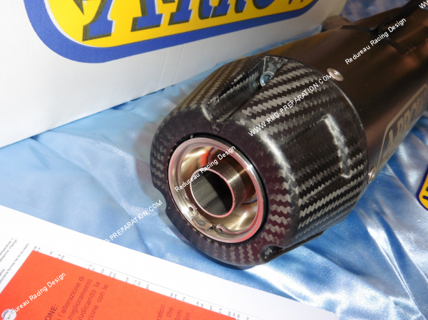 Photo du silencieux en carbone ARROW pour moto Honda CMX 500 Rebel 2017