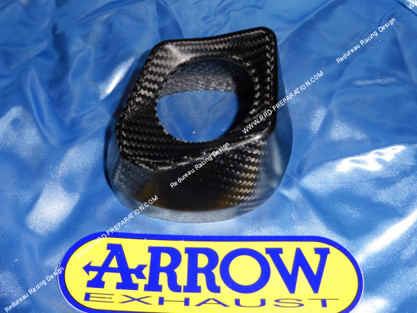 Photo de l’embout d'échappement ARROW pour silencieux ARROW RACE TECH carbone