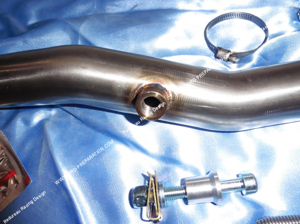 Photo du collecteur d'échappement ARROW avec sonde pour moto Honda CRF 250 L et RALLY 2017 / 2018