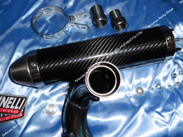 photo du collecteur de pot d'échappement GIANNELLI pour Fantic Motor Casa 50/Performance 2T 2018