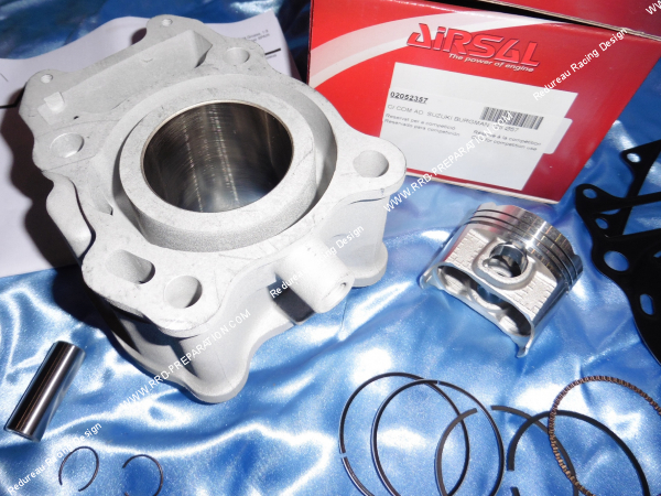 Photo du cylindre piston 125cc Ø57mm AIRSAL pour max scooter SUZUKI UH BURGMAN 125 de 2007 à 2014