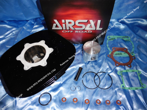 Photo du cylindre piston200cc AIRSAL Ø66mm pour QUAD YAMAHA YFS BLASTER 200 2T