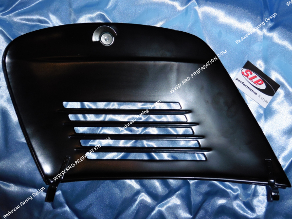 Photo de la portière d'aile SIP noir, avec verrou pour scooter VESPA 50 L, R, S 3°, Special, SS, 90 3°, R, SS, 100, 125, PV, ET3 ...