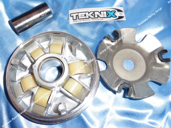 Photo du variateur TEKNIX (variateur, galets…) pour scooter Chinois 125 4T, 152QMI (6GALETS 18x14)