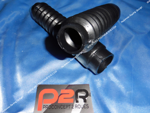 Photo de la paire de soufflet de fourche P2R pour MBK 89, 881... Ø27mm/32mm longueur 200mm