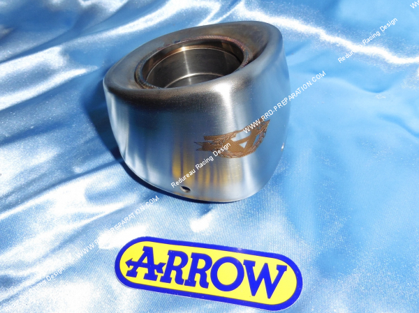 Photo de l'embout d'échappement ARROW pour silencieux ARROW STREET THUNDER carbone