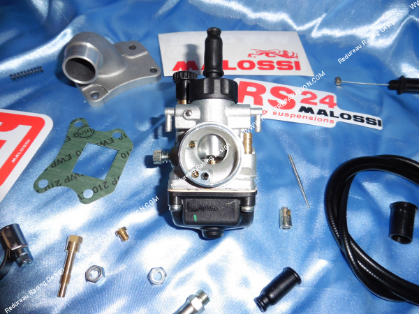 Photo du carburateur MALOSSI + pipe + accessoires MALOSSI Ø17mm pour HONDA WALLAROO