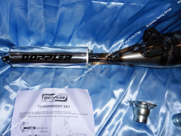 Photo de la cartouche de pot d'échappement DOPPLER ER1 PEUGEOT 103 SP, MV, MVL, LM, Vogue