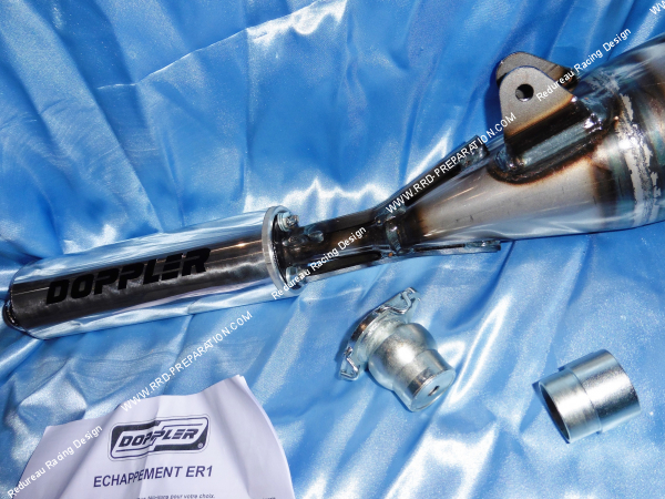 Photo de la rotule de fixation de pot d'échappement DOPPLER ER1 PEUGEOT 103 SP, MV, MVL, LM, Vogue