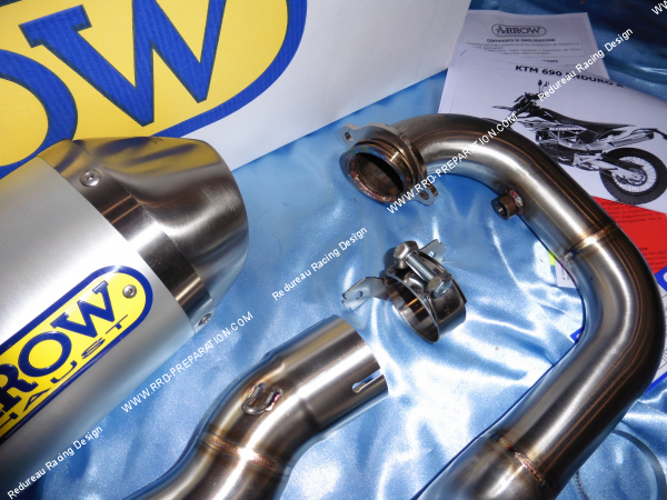 Photo de la ligne d'échappement complète ARROW RACE-TECH pour KTM 690 SMC / SMCR, ENDURO R
